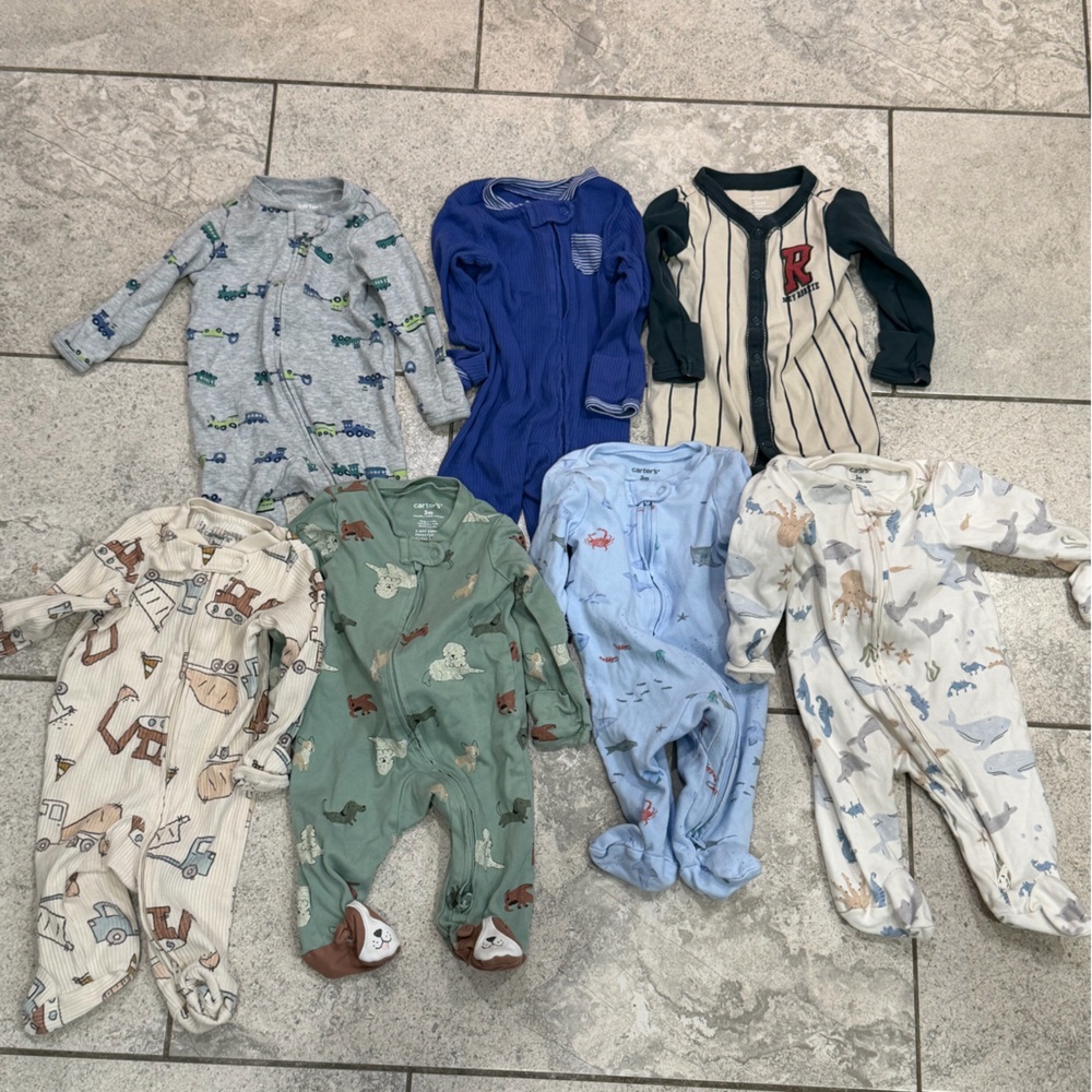 Lot of 3 month Carter’s sleepers